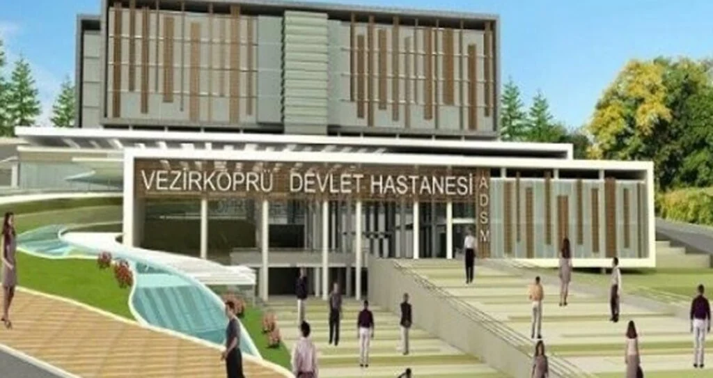 Vezirköprü Hastanesi'nin yüzde 86'sını tamamlandı