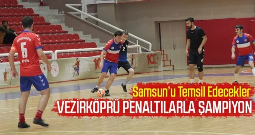 Vezirköprü Penaltılarla Şampiyon