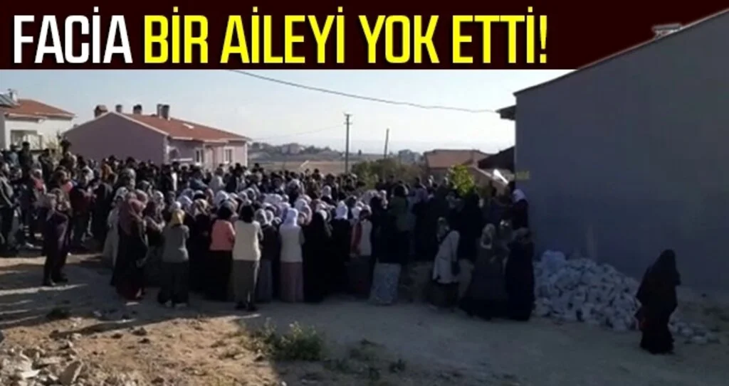 Yangın Bir Aileyi Yok Etti!