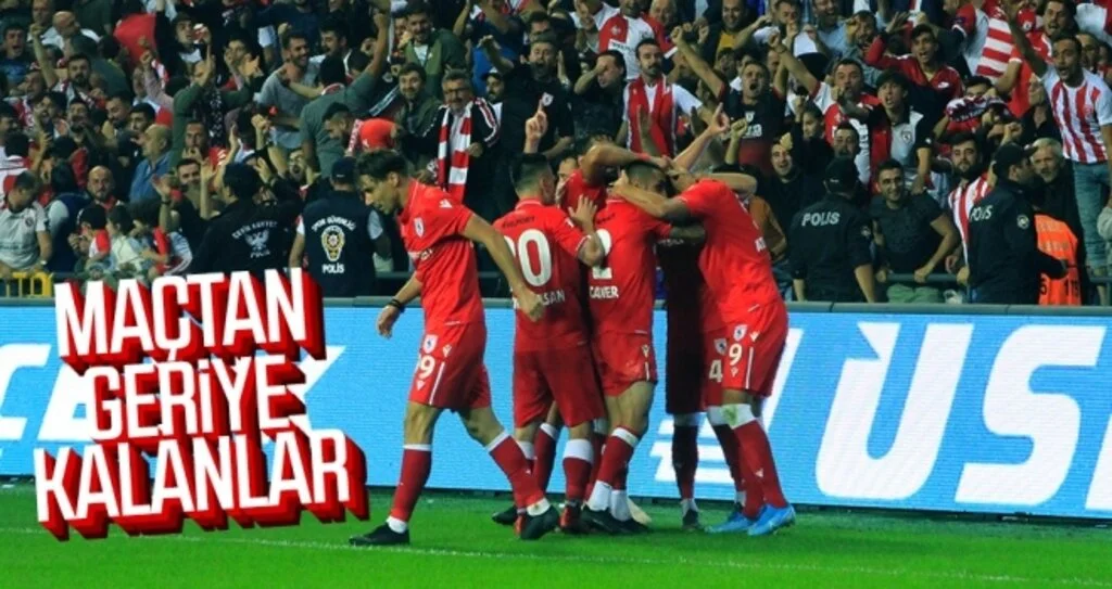 Yılport Samsunspor - Manisa Futbol Kulübü Maçından Geriye Kalanlar