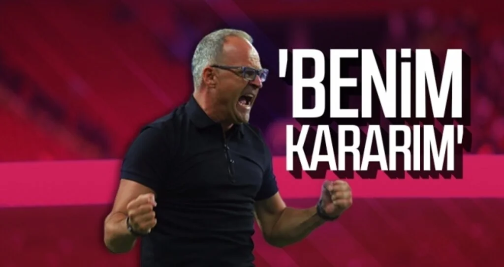 Yılport Samsunspor Teknik Direktörü İrfan Buz: 'Benim kararım'