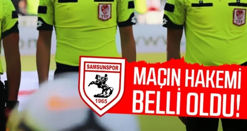 Zonguldak Kömürspor - Yılport Samsunspor Maçının Hakemi Belli Oldu!