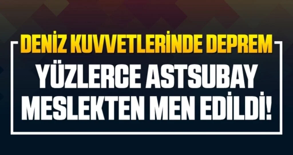 316 astsubay 'FETÖ irtibatı' gerekçesiyle meslekten çıkarıldı