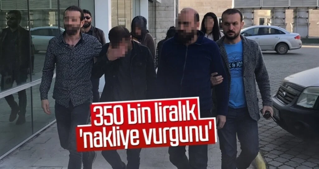 350 bin liralık 'nakliye vurgunu'