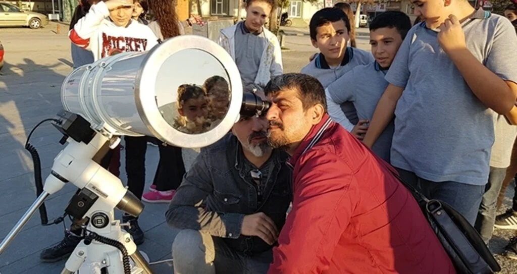 Alaçamlılar uzayı gözlemledi