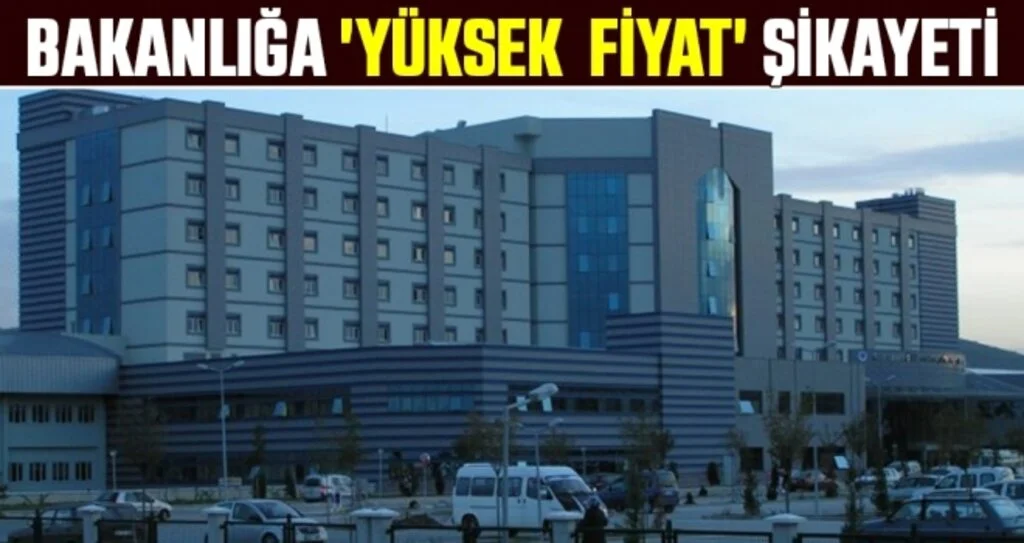 Bakanlığa 'yüksek fiyat' şikayeti 