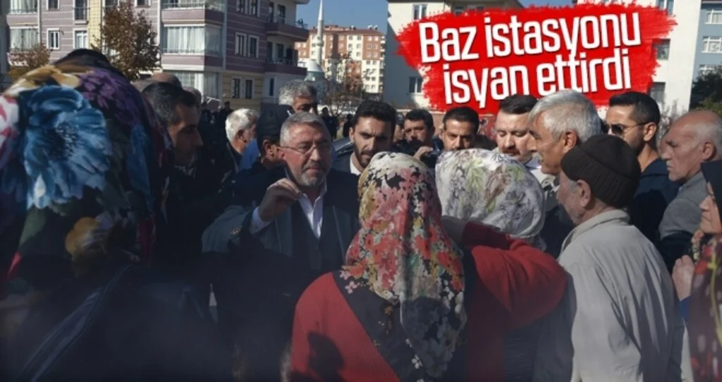 Baz istasyonu isyan ettirdi