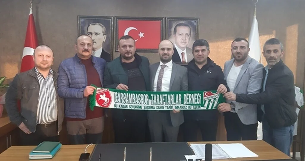 Çarşambaspor Taraftarlar Derneği’nden Başkan Özden’e Ziyaret