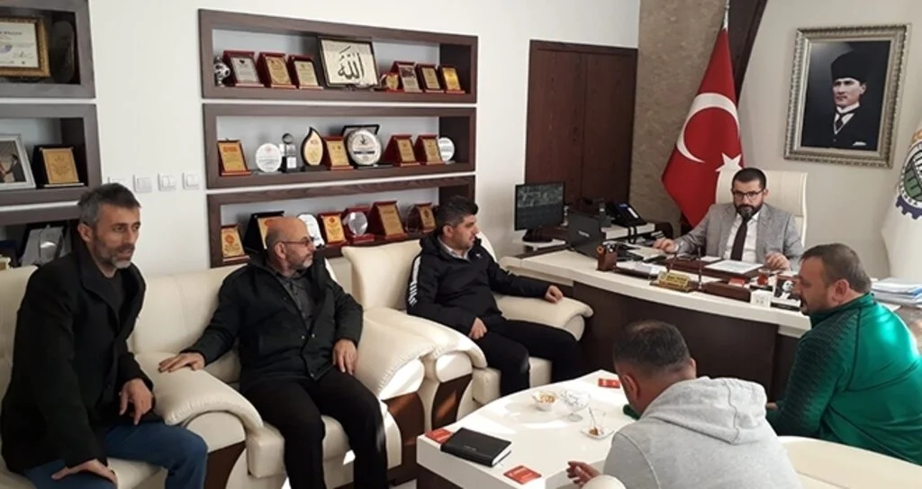 Çarşambaspor Taraftarlar Derneği’nden Yılmaz’a Ziyaret