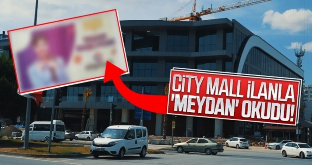 CITY MALL İLANLA 'MEYDAN' OKUDU!
