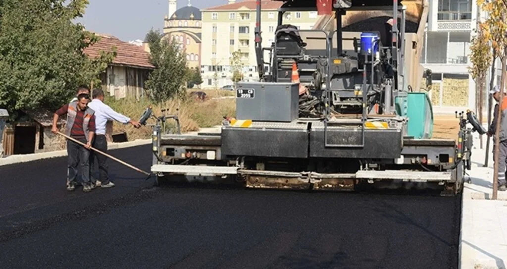 Çorum Belediyesi asfalt’ta  50 bin ton hedefine ulaştı