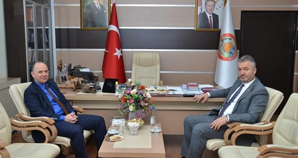 Emniyet Genel Müdür Yardımcısından Başkan Topaloğlu’na Ziyaret.