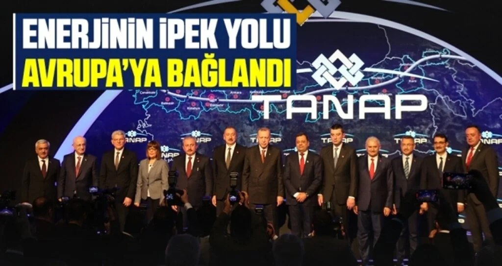 Enerjinin ipek yolu Avrupa’ya bağlandı