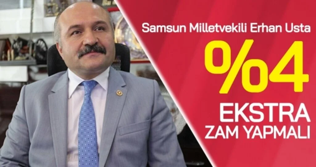 Erhan Usta: Hükümet; Maaşlara Yüzde 4 Ekstra Zam Yapmalı