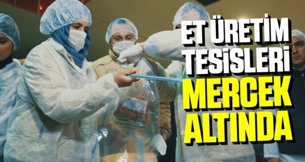 Et Üretim Tesisleri Mercek Altında