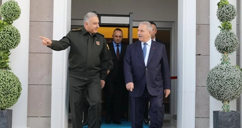 Garnizon Komutanı Üstün, Başkan Demirtaş'ı Ziyaret Etti