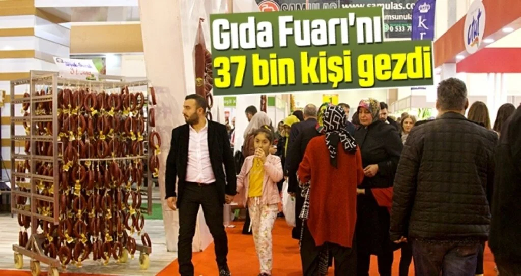 Gıda Fuarı'nı 37 Bin Kişi Gezdi