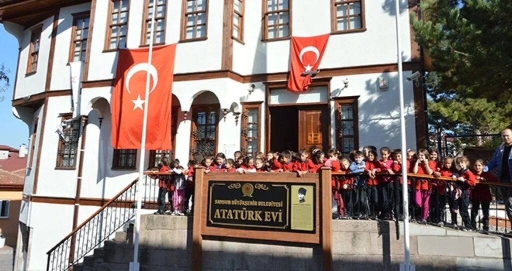 Havza'da Atatürk  Evi'ne yoğun ilgi