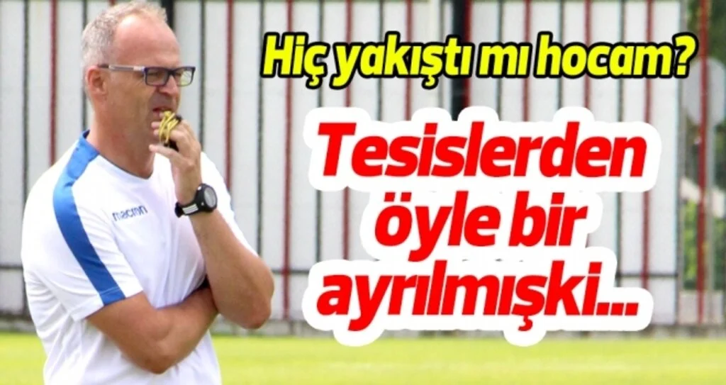 İrfan Buz Samsunspor'dan nasıl ayrıldı? Tesislerde neler yaşandı?