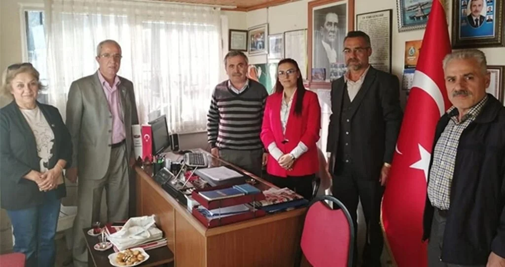 İYİ Parti İlkadım'dan muhtarlara ziyaret