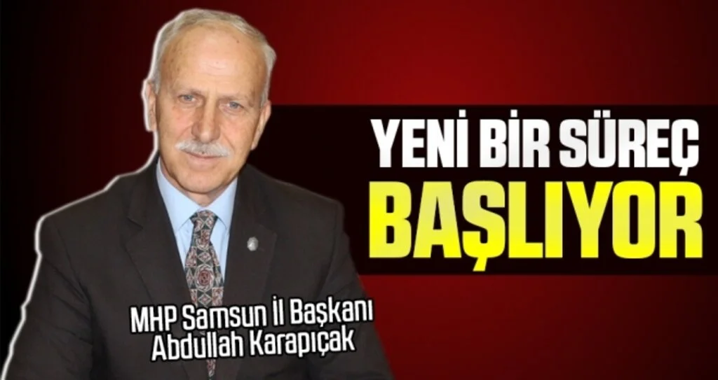 Karapıçak: Yeni Bir Süreç Başlıyor