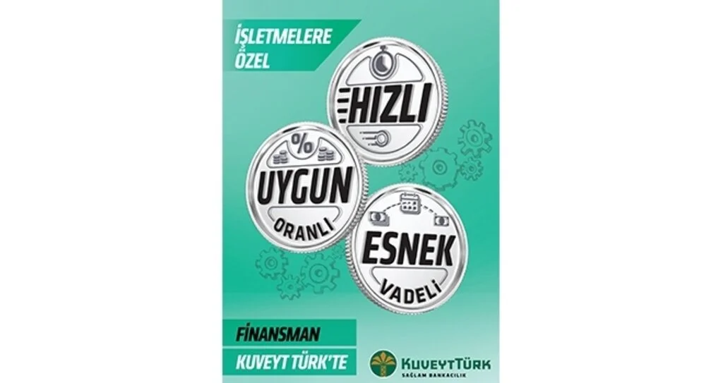 Kuveyt Türk’ten işletmelere uygun oranlı, esnek ödemeli ve hızlı finansman!