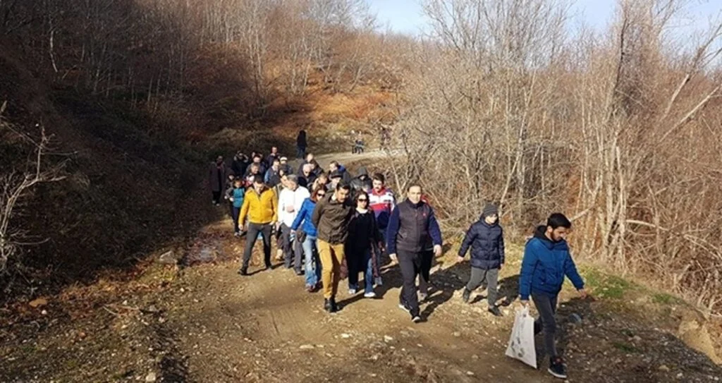 Ladik'te doğa yürüyüşü