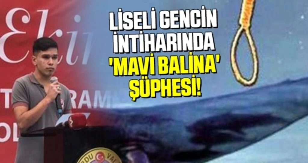 Liseli gencin intiharında 'mavi balina' şüphesi