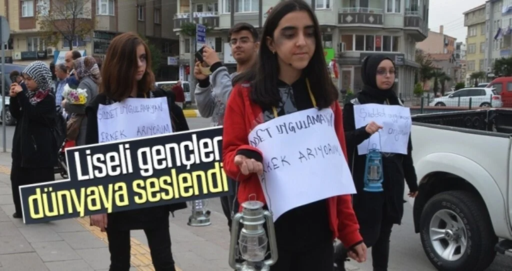 Liseli gençler dünyaya seslendi
