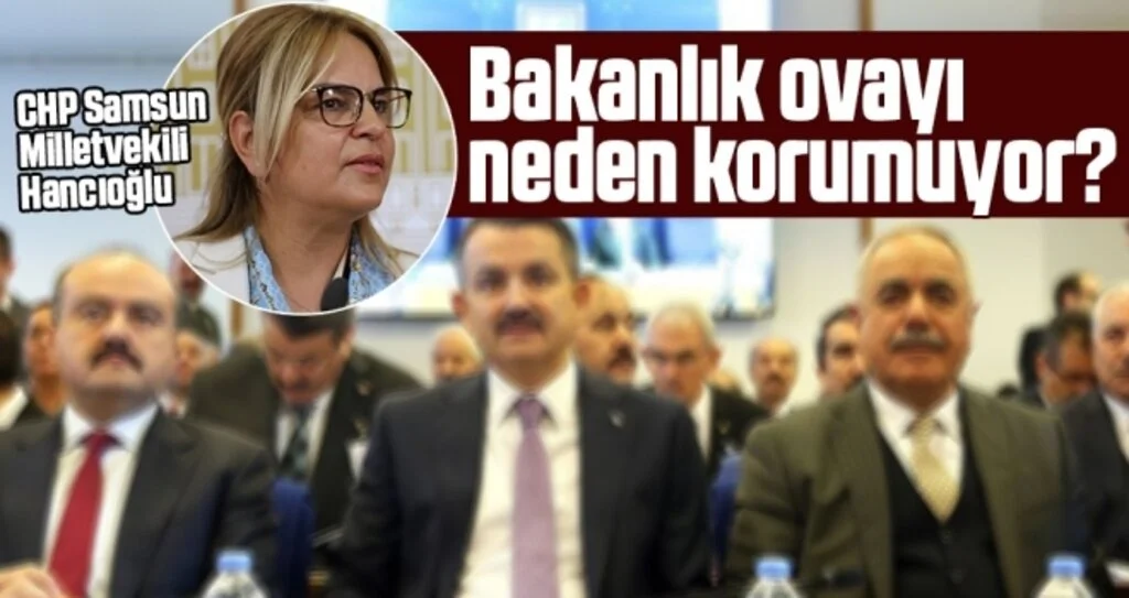 Milletvekili Hancıoğlu: Bakanlık ovayı neden korumuyor?