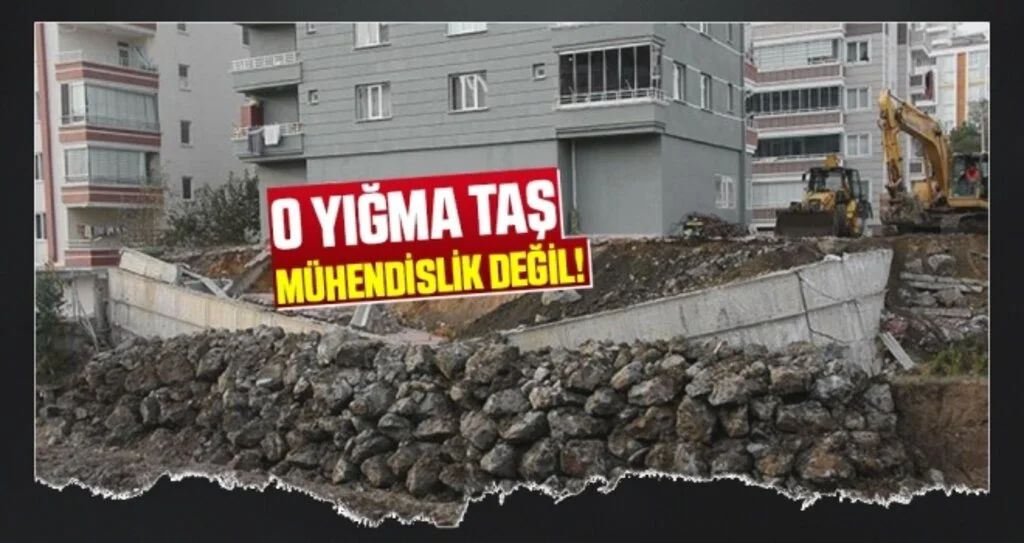 Mimarlar Odası Samsun Şube Başkanı Memişoğlu: O Yığma Taş Mühendislik Değil!