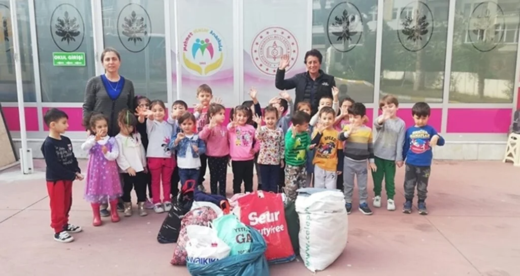 Minik yüreklerden anlamlı davranış
