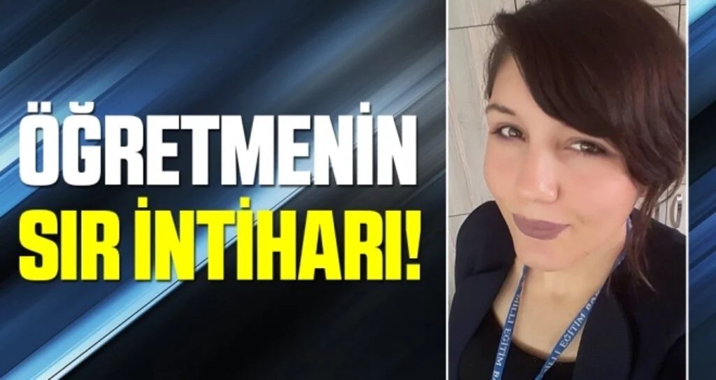 Öğretmenin sır intiharı