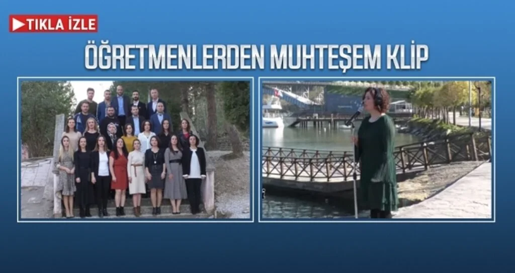 Öğretmenlerden muhteşem klip