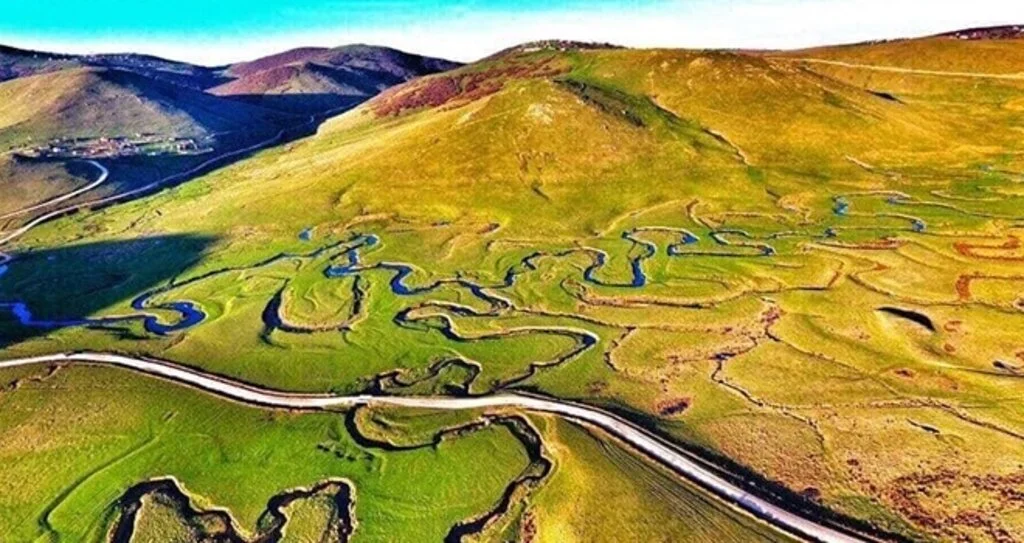 Ordu yaylalarında sonbahar güzelliği