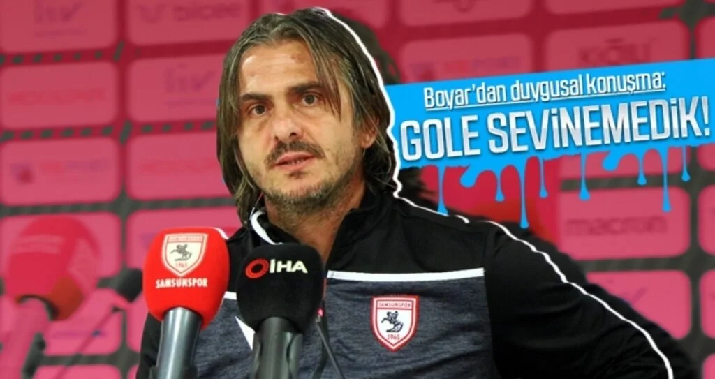 Recep Sermet Boyar'dan duygusal konuşma: Gole sevinemedik!
