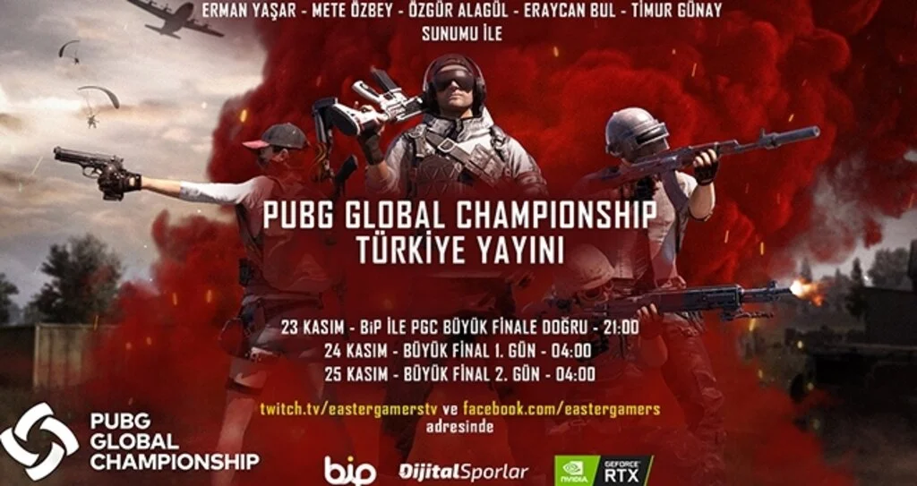 Şampiyon, PUBG Global Championship 2019 Türkiye Yayınında belli oluyor
