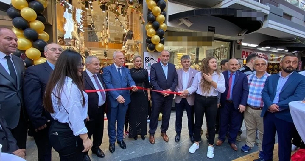 Samsun'da Başkanlar mağaza açılışında