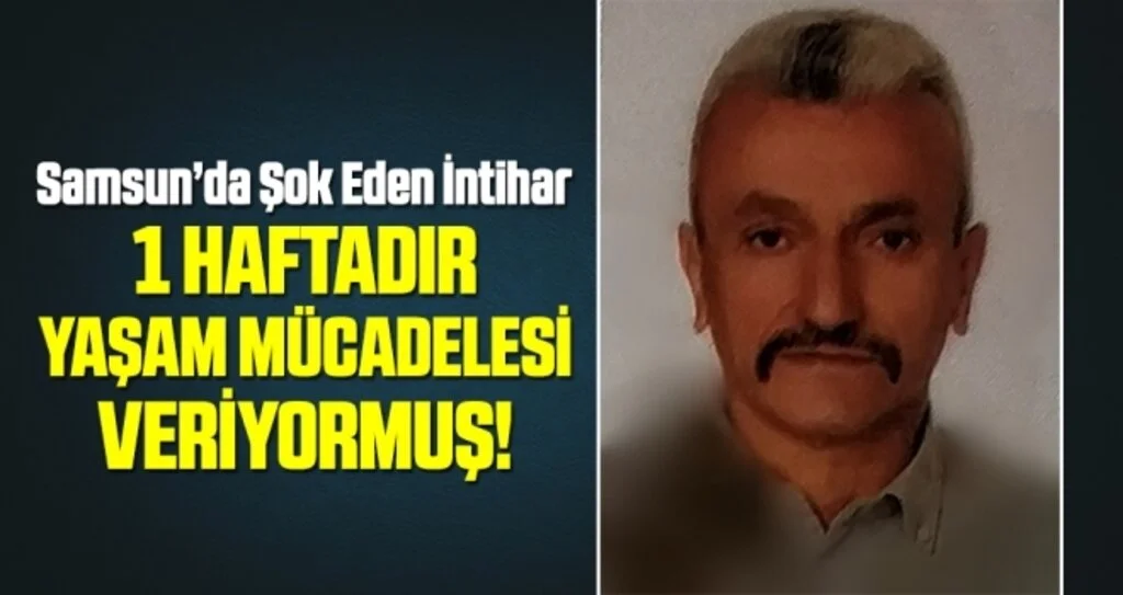 Samsun'da Bunalıma Giren Şahıs Kalbine Kurşun Sıktı!