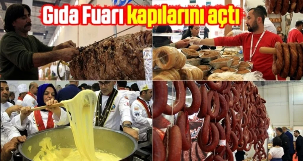 Samsun'da Gıda Fuarı kapılarını açtı