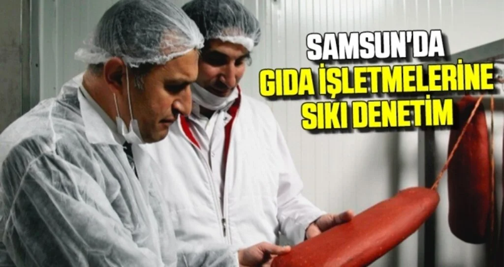 Samsun'da Gıda İşletmelerine Sıkı Denetim