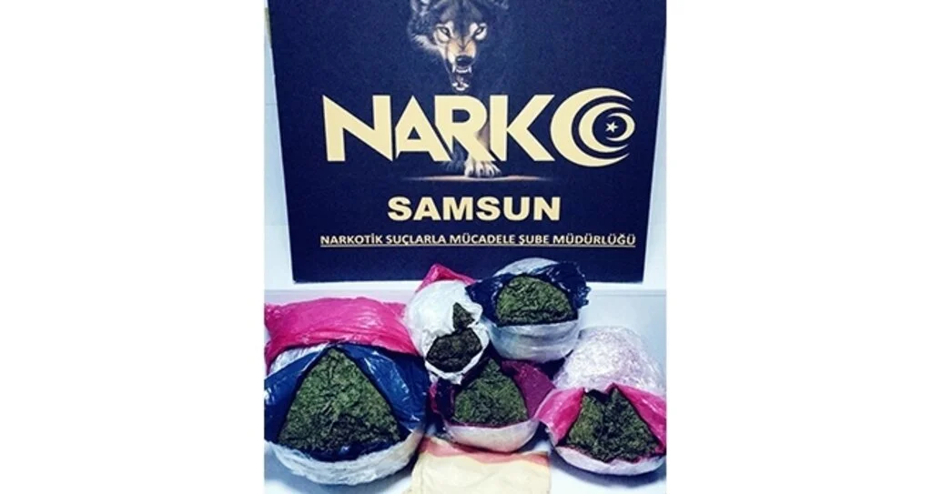 Samsun'da Gürcistan plakalı tırda 12 kilo esrar ele geçti: 3 gözaltı