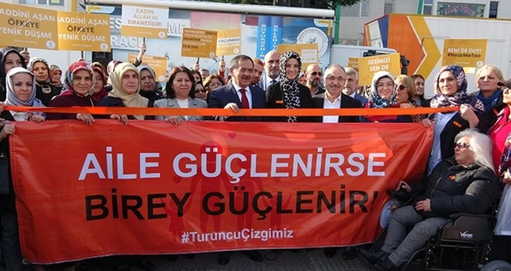 Samsun’da ‘Kadına şiddete hayır’ yürüyüşü