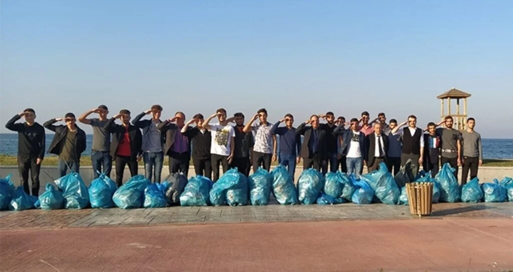 Samsun'da KYK yurdunda kalan öğrencilerden örnek davranış