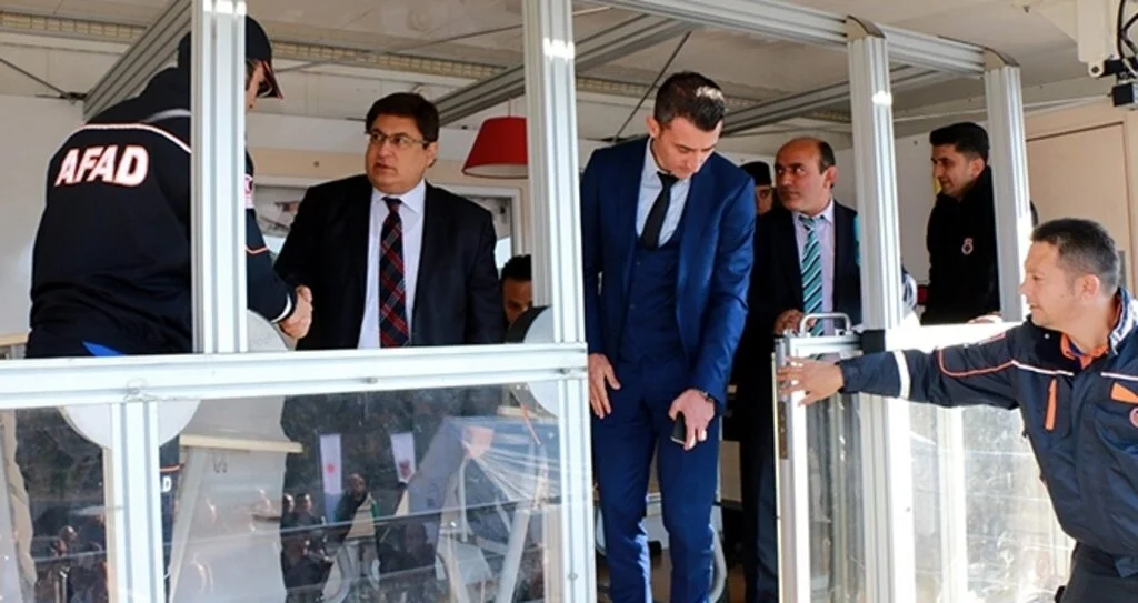 Samsun'da Mahkumlara afet eğitimi