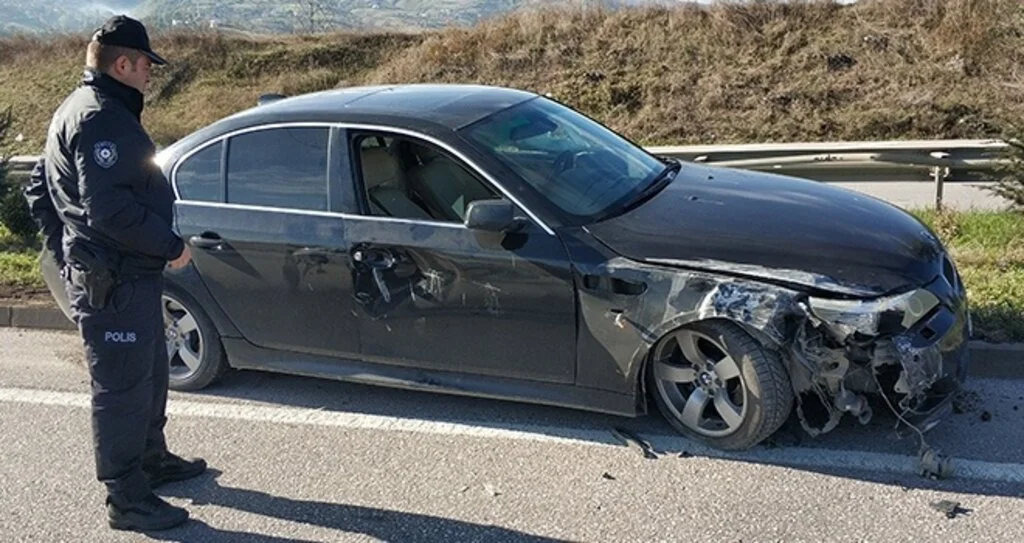 Samsun'da trafik kazası: 1 yaralı