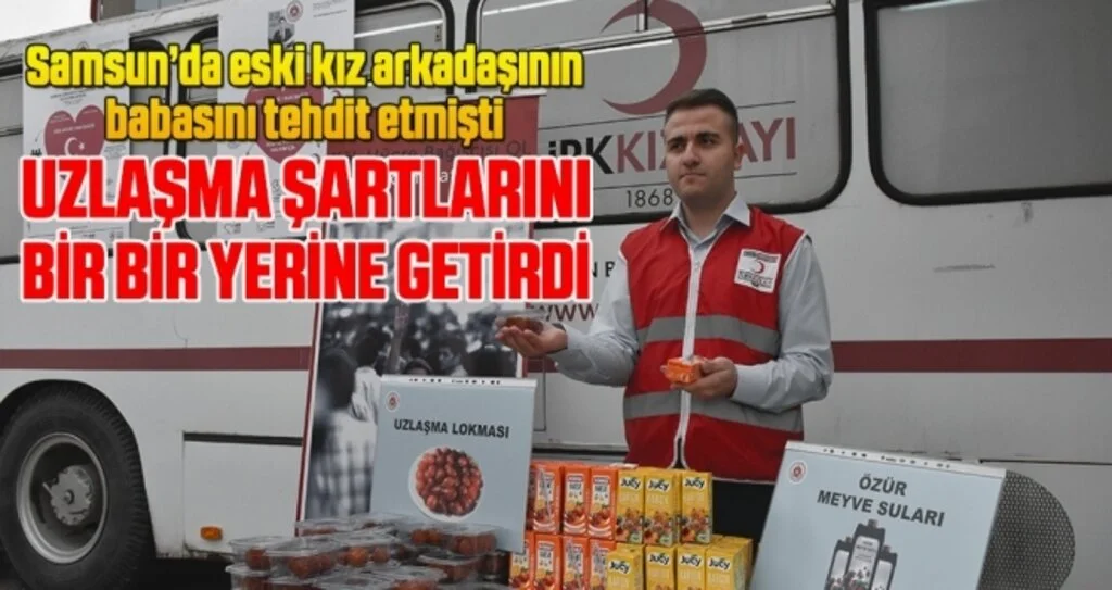 Samsun'da Uzlaşma şartlarını bir bir yerine getirdi