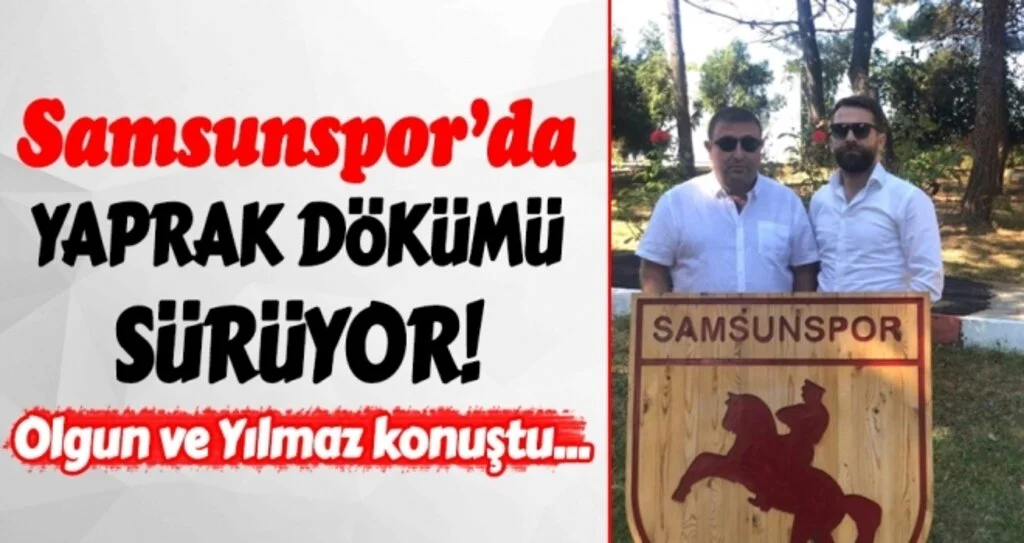 Samsunspor dernek yönetiminde yaprak dökümü sürüyor