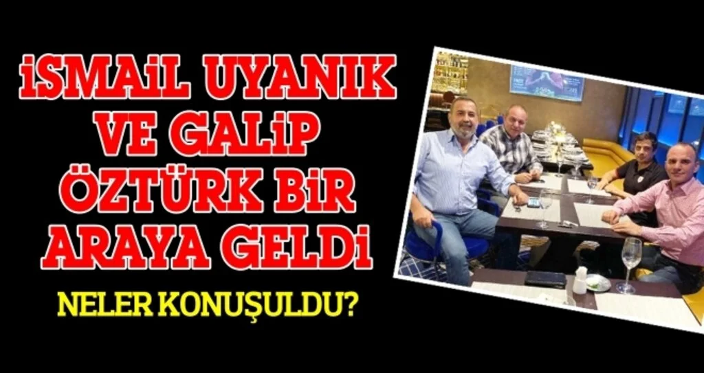 Samsunspor Kulübü Başkanı İsmail Uyanık, Gürcistan'da Galip Öztürk ile buluştu
