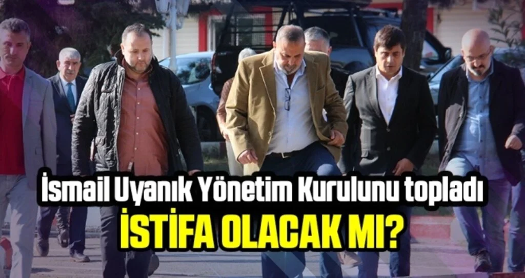 Samsunspor Kulübü Başkanı Uyanık yönetimi topladı! İstifa olacak  mı?